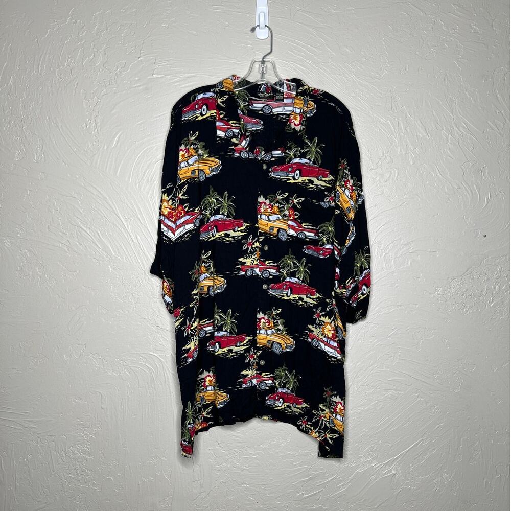 Falcon Bay Men's Car Button Up Shirt - Size 3X